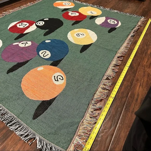 アウトドア寝具 STUSSY BILLIARDS BLANKET Stussy BILLIARDS TAPESTRY BLANKET 